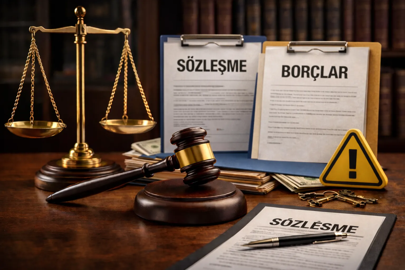 İzmir sözleşmeler ve borçlar hukuku görseli — sözleşme hazırlama, tazminat, borç ilişkileri