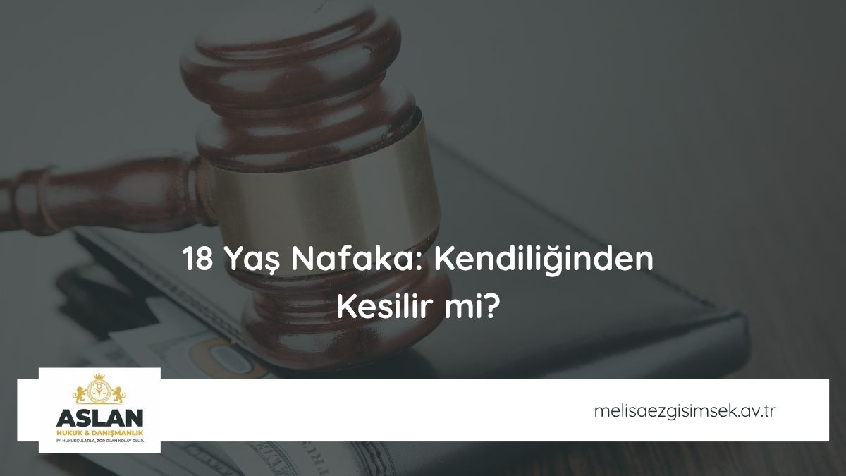18 Yaş Nafaka: Kendiliğinden Kesilir mi?