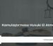 Kamulaştırmasız Hukuki El Atma