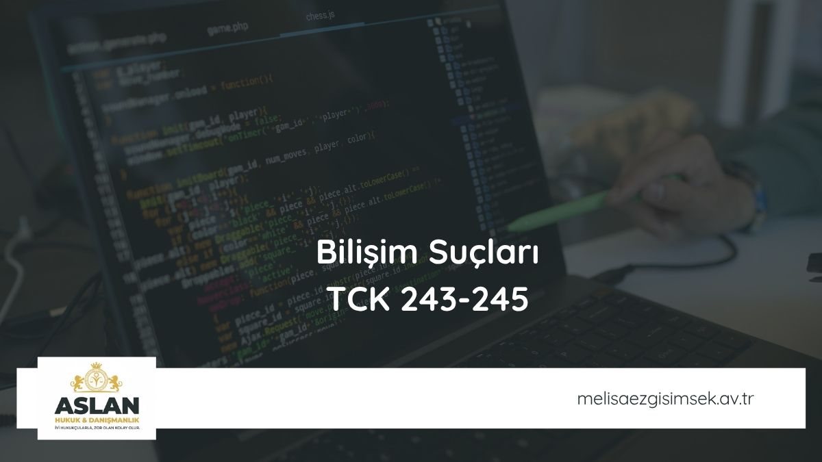 Bilişim Suçları TCK 243-245
